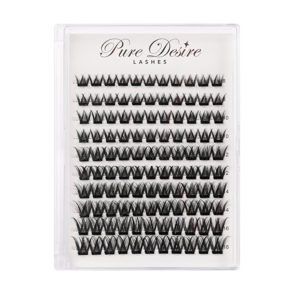 V 20-20 Vision Black Pre-Glued Lashes