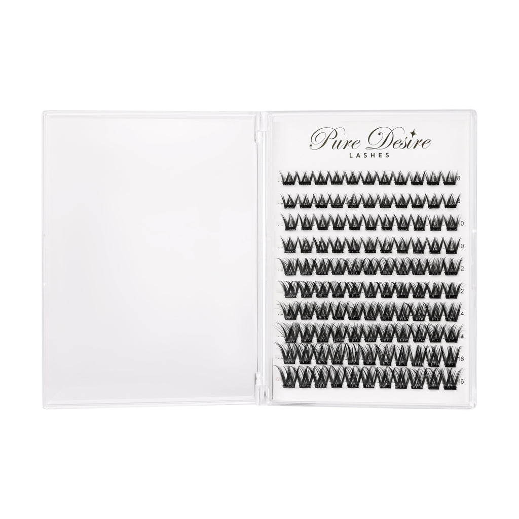 V 20-20 Vision Black Pre-Glued Lashes