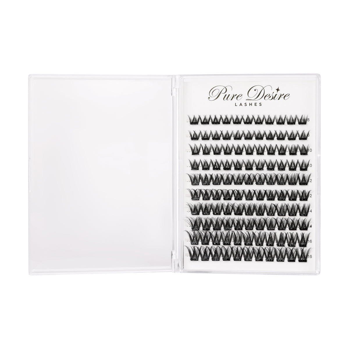V 20-20 Vision Black Pre-Glued Lashes